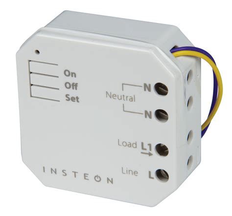 light dimmer module that fits in a junction box|insteon dimmer in line lincs.